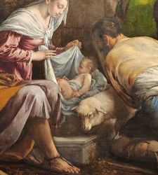 Die Geburt Christi ohne Rhetorik von Jacopo Bassano, der Caravaggio vorwegnahm