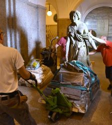 After decades of absence, Vincenzo Vela's Liberty returns to Milan's Monumental Cemetery