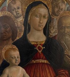 Montepulciano, Crociani Art Gallery is enriched with Madonna and Child by Matteo di Giovanni
