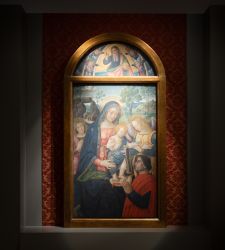 Die Friedensmadonna von Pinturicchio und die Textilkunst im Dialog im Diözesanmuseum Brescia