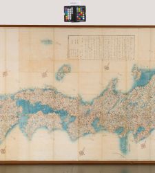 Donata al Museo d’Arte Orientale di Venezia una grande mappa del Giappone Donata al Museo d’Arte Orientale di Venezia una grande mappa del Giappone