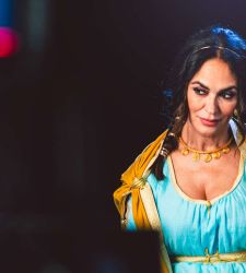Maria Grazia Cucinotta elegida como testimonio para promover la Via Etrusca de Tarquinia y Cerveteri