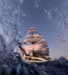 La più bella del mondo: l’Amerigo Vespucci negli scatti del fotoreporter Massimo Sestini