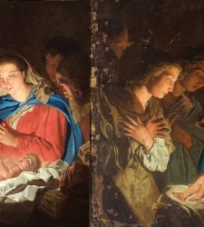 Genova, la Natività di Mathias Stom torna a vivere: restaurato il dipinto scoperto un anno fa