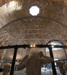 Rome, the Museum of Saved Art in the Octagonal Hall of the Baths of Diocletian reopens with a new layout