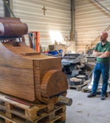 Notre-Dame: new bell supports for the south tower bells completed