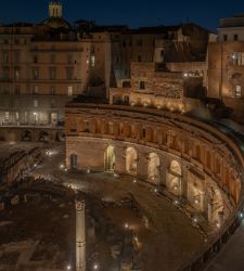 New artistic lighting with state-of-the-art technology for Trajan's Markets in Rome 