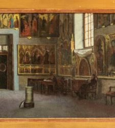 Firenze, due opere di Borrani e Ussi arricchiscono la Galleria dell'Accademia
