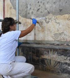 Pompeii, training internships for student restorers. Convention with Botticino School of Restoration activated.