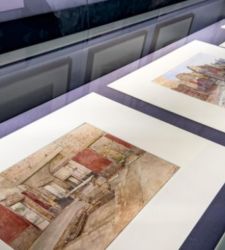 Pompei raccontata da due artisti dell'Ottocento: Bazzani e de Rumine. Le mostre al MANN di Napoli