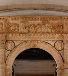 Louvre, un chef-d'&oelig;uvre de la Renaissance lombarde rena&icirc;t : le portail du palais Stanga