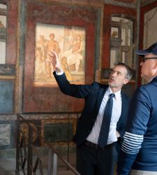 Le Prince Albert II de Monaco visite aujourd'hui le Parc archéologique de Pompéi 