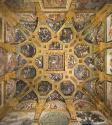 Mantova, risplende la Camera di Amore e Psiche: il capolavoro torna visibile dopo il restauro Mantova, risplende la Camera di Amore e Psiche: il capolavoro torna visibile dopo il restauro