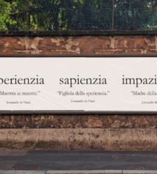 Les mots "perdus" de Leonardo deviennent une installation : le travail de Sabrina D'Alessandro