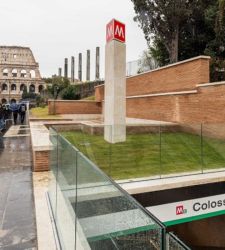 Roma, Metro C: inaugurate le due nuove stazioni museo Colosseo/Fori Imperiali e Porta Metronia