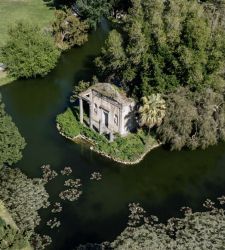 Royal Palace of Caserta, restoration of the Diruto Temple and the House of Swans kicks off