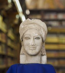 Importante scoperta a Vulci: rinvenuta una testa di fanciulla, raro esempio di statuaria greca in territorio etrusco 