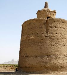 Gentle giants: the dove towers of Esfahan (Iran) on display in Rome