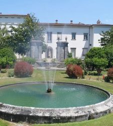 Inaugurated the gardens of Villa La Magia in Quarrata, after a restoration involving the entire complex