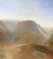 Une nouvelle étude identifie le paysage italien de William Turner avec le pont du diable à Blera.