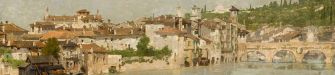 Dal Garda alla Valpolicella, il paesaggio veronese nei maestri dell’Ottocento e Novecento