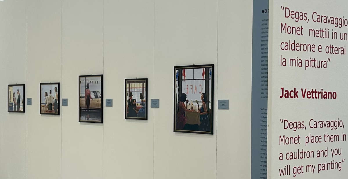 Jack Vettriano alla Permanente di Milano: manuale d'istruzioni di una mostra che funziona male