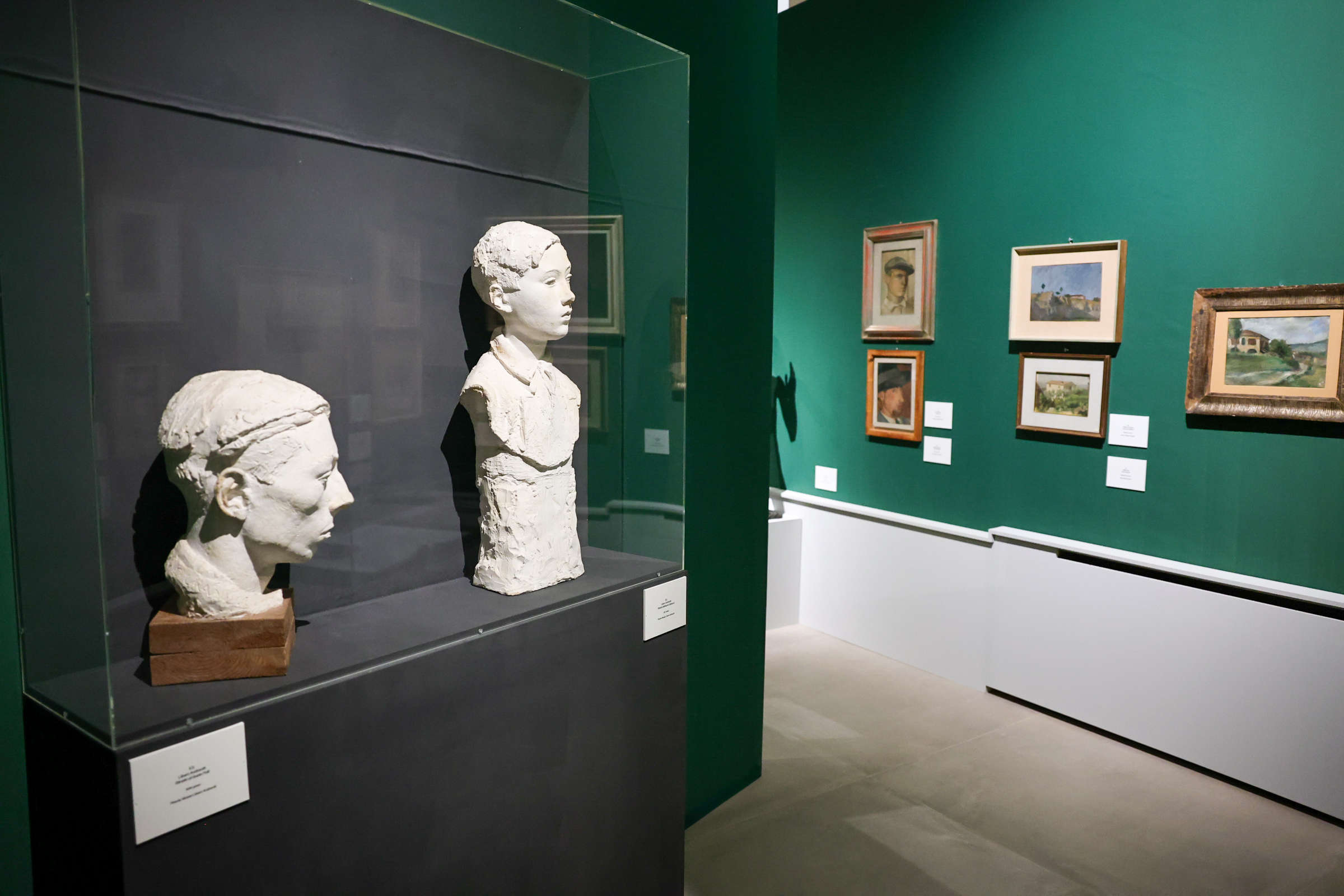 Installations of the exhibition Province Twentieth Century. Art in Empoli 1925-1960