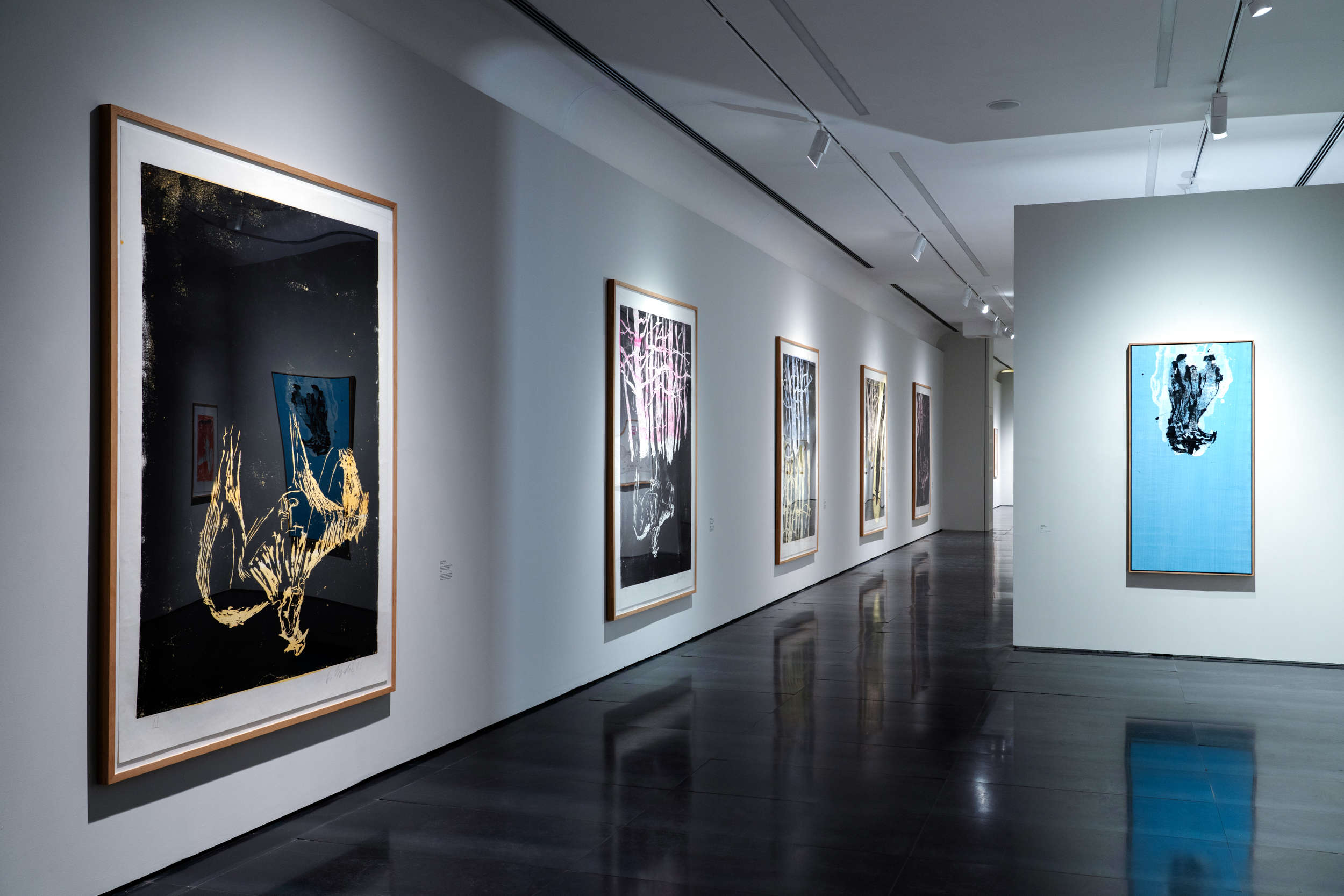 Baselitz a Firenze, la pittura capovolta vista da due artisti