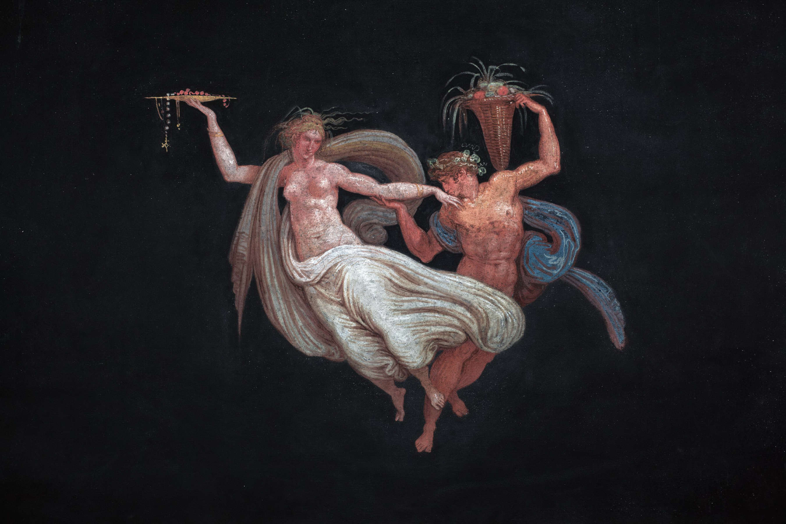 Détail de la décoration de l'antichambre