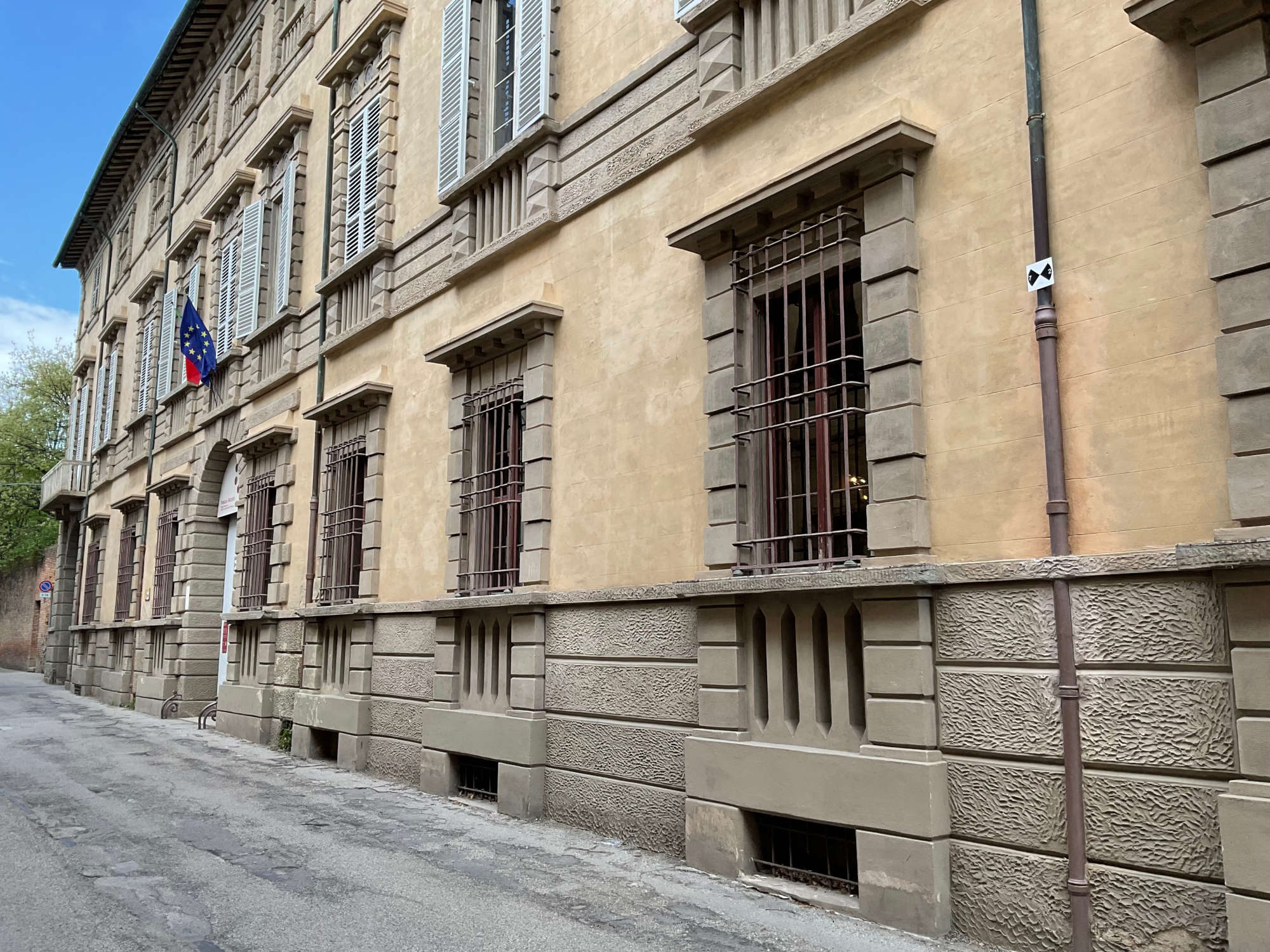 Façade du Palazzo Milzetti