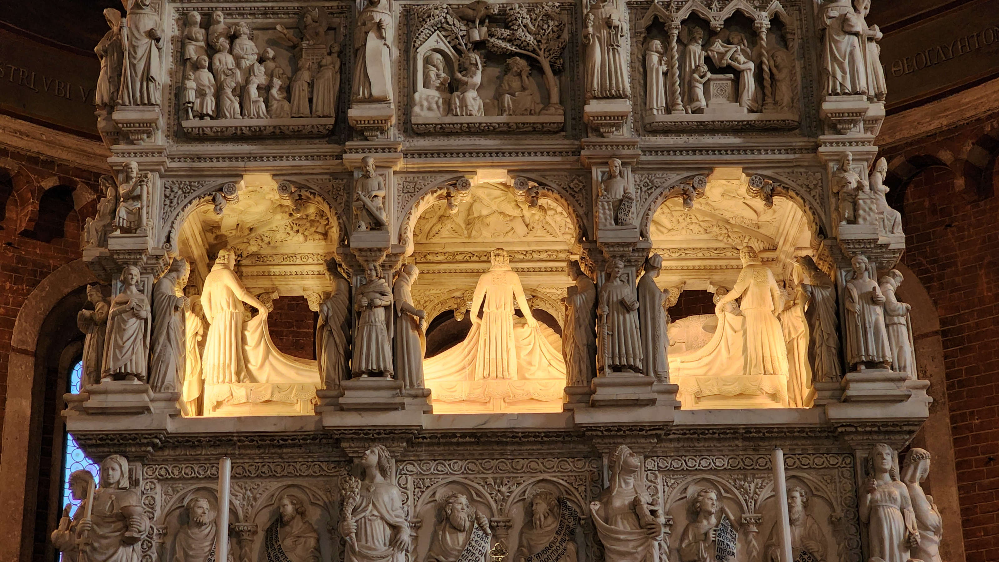 Pavia, Arca di Sant'Agostino. Foto: Finestre sull'Arte