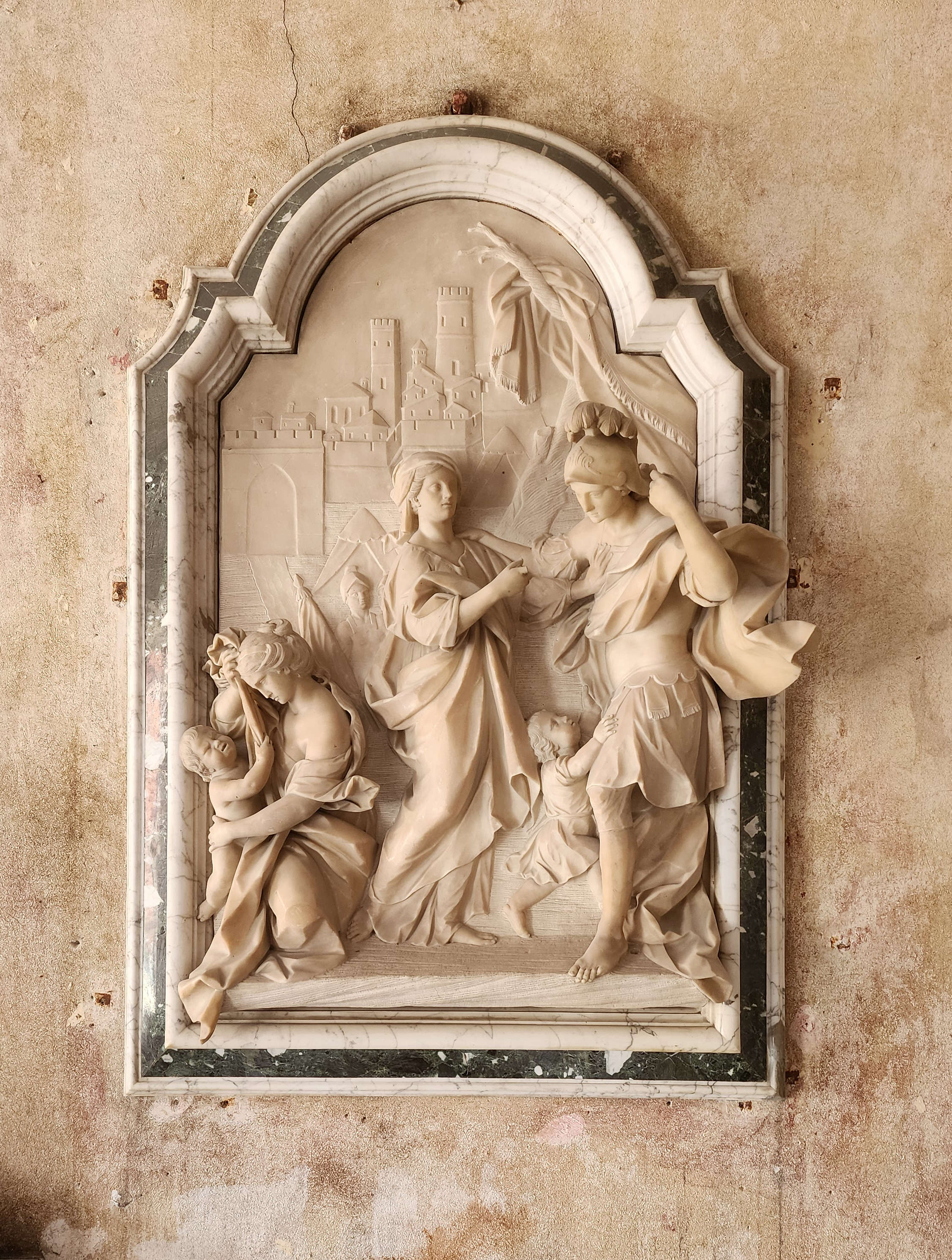 Giovanni Antonio Cybei, Coriolanus (1750er Jahre; Carrara, Palazzo Staffetti Del Medico Sarteschi)