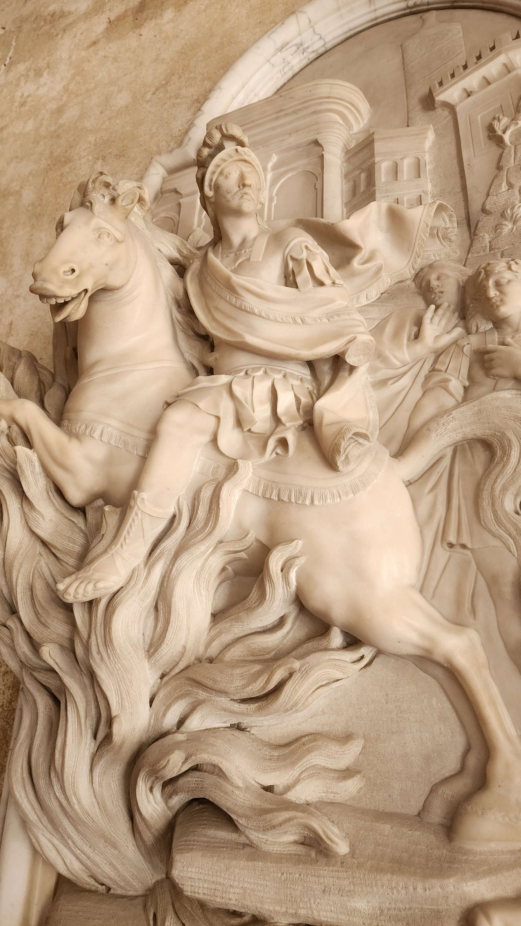 Giovanni Antonio Cybei, Marco Curzio, Ausschnitt