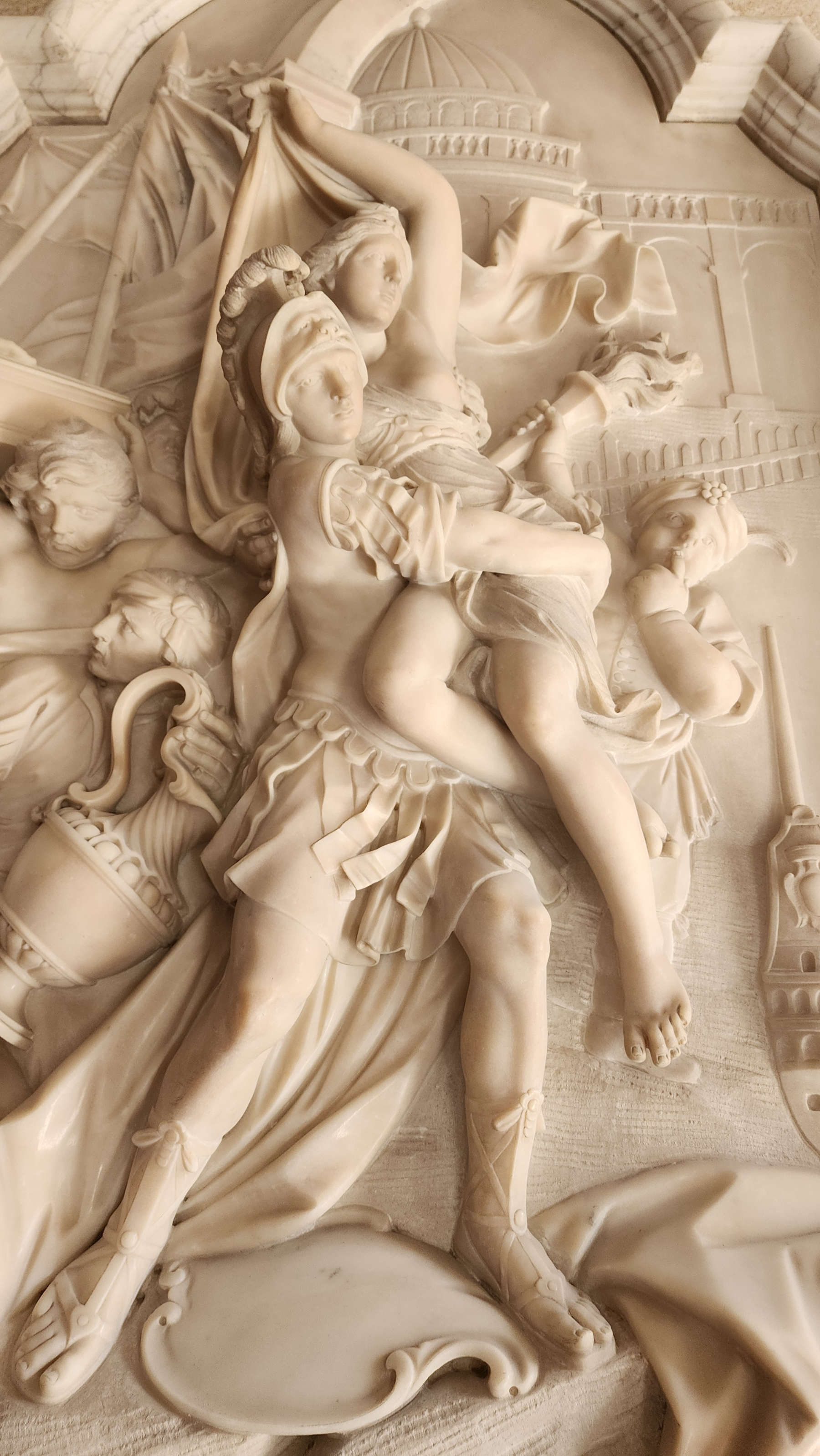 Giovanni Antonio Cybei, Die Entführung der Helena, Ausschnitt