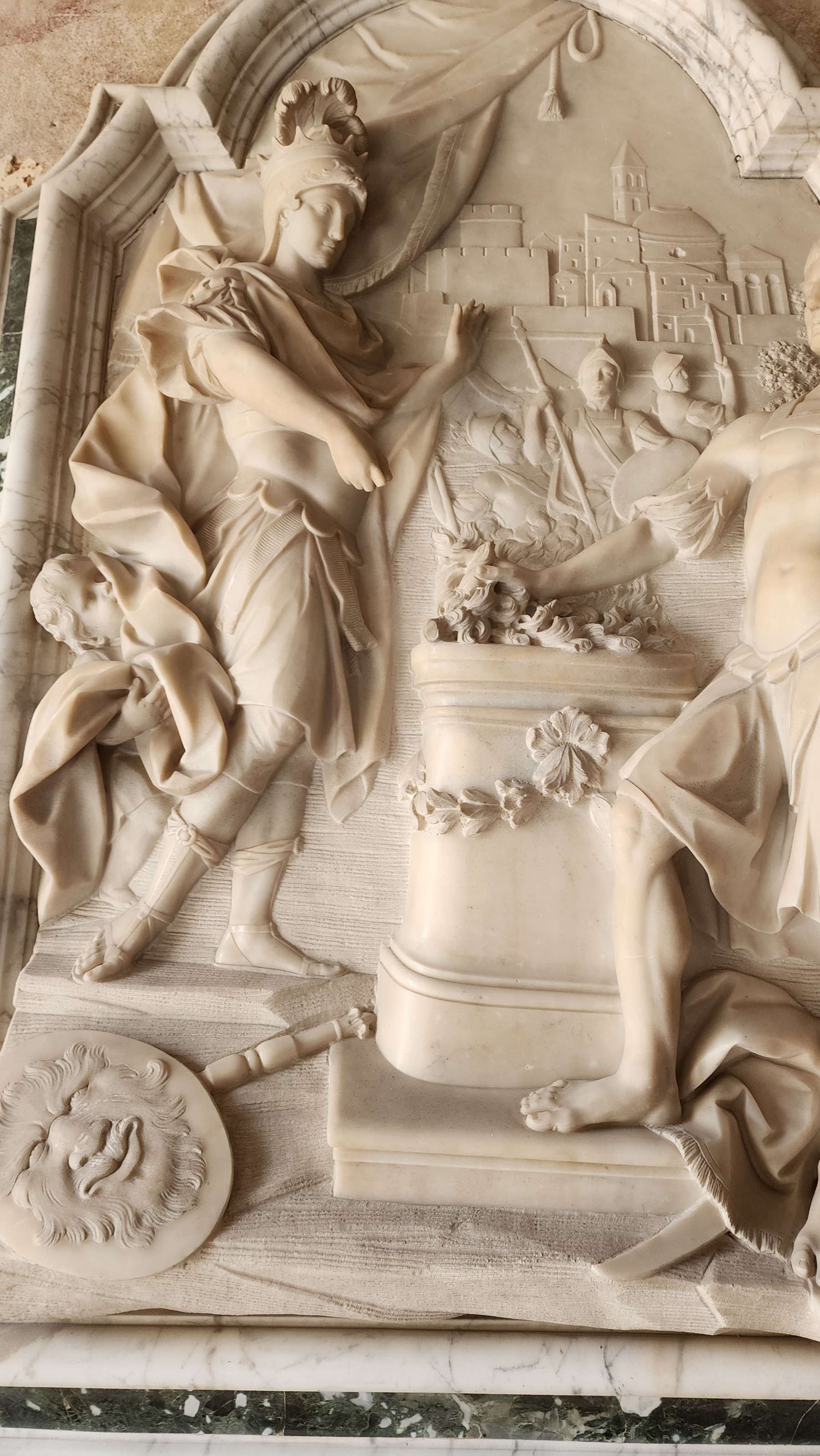 Giovanni Antonio Cybei, Muzio Scevola, Ausschnitt