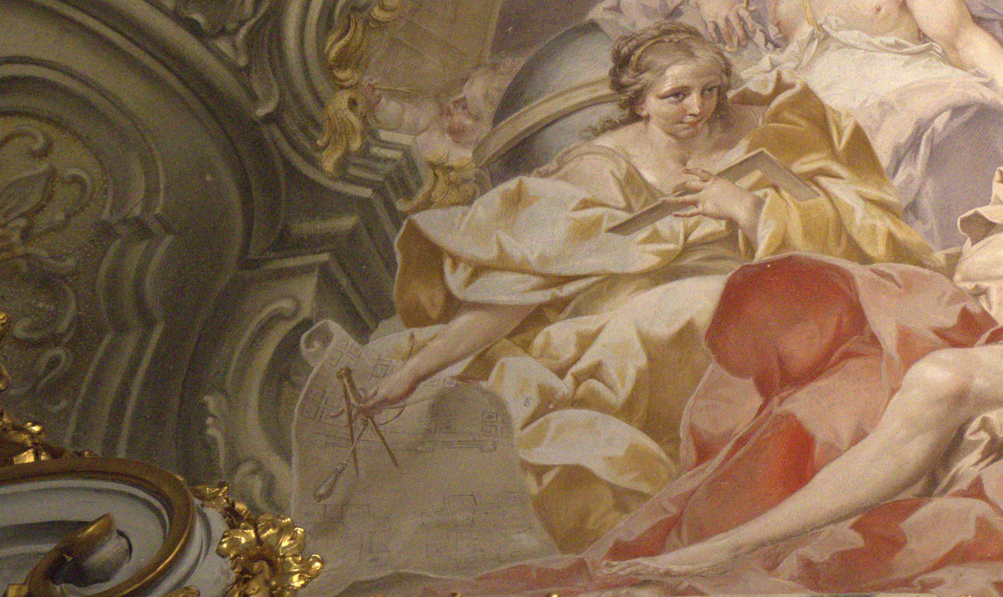 Sebastiano Galeotti, *Triumph of the Noble Arts*, an allegory of Architecture