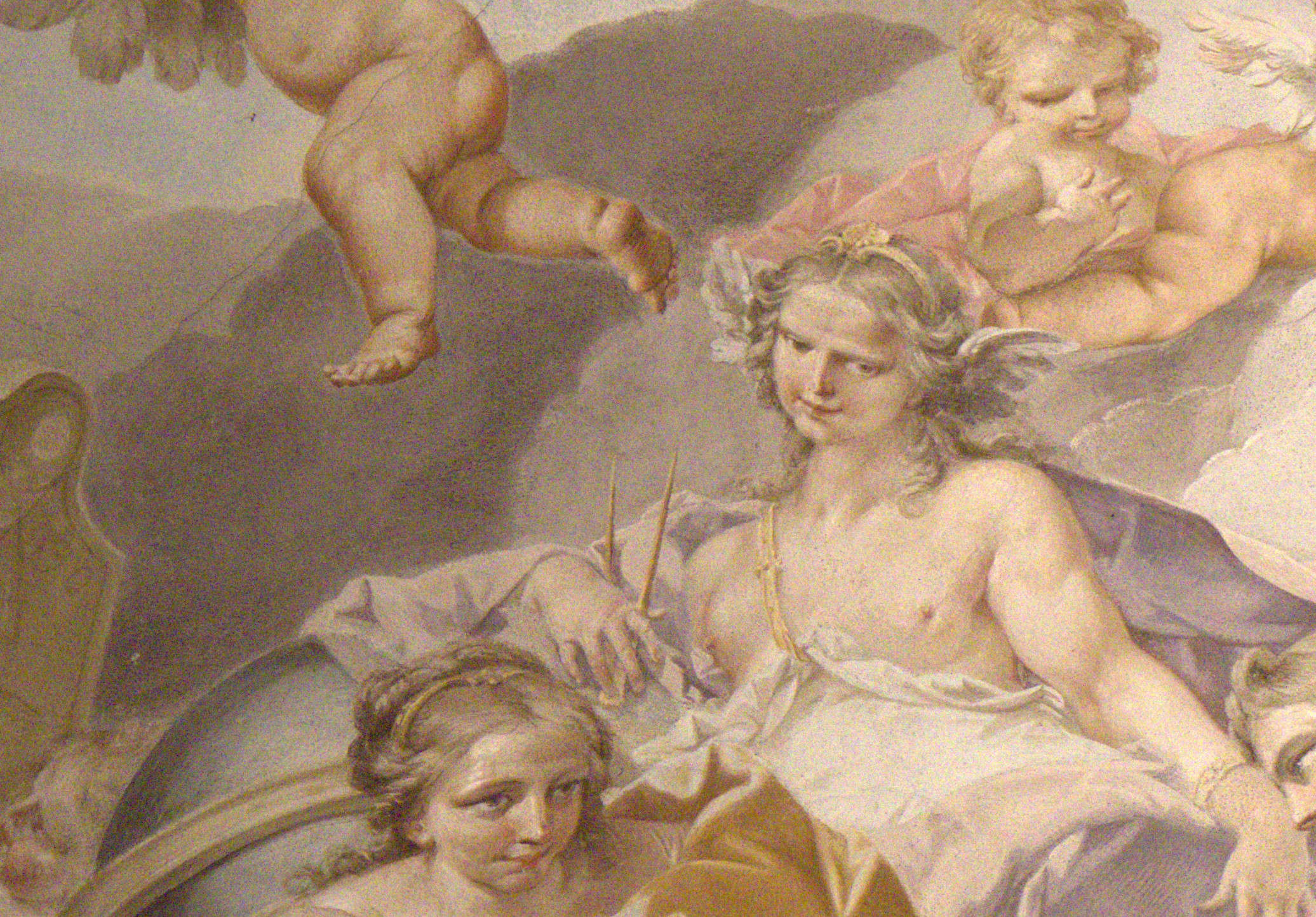 Sebastiano Galeotti, *The Triumph of the Noble Arts*, an allegory of Mathematics
