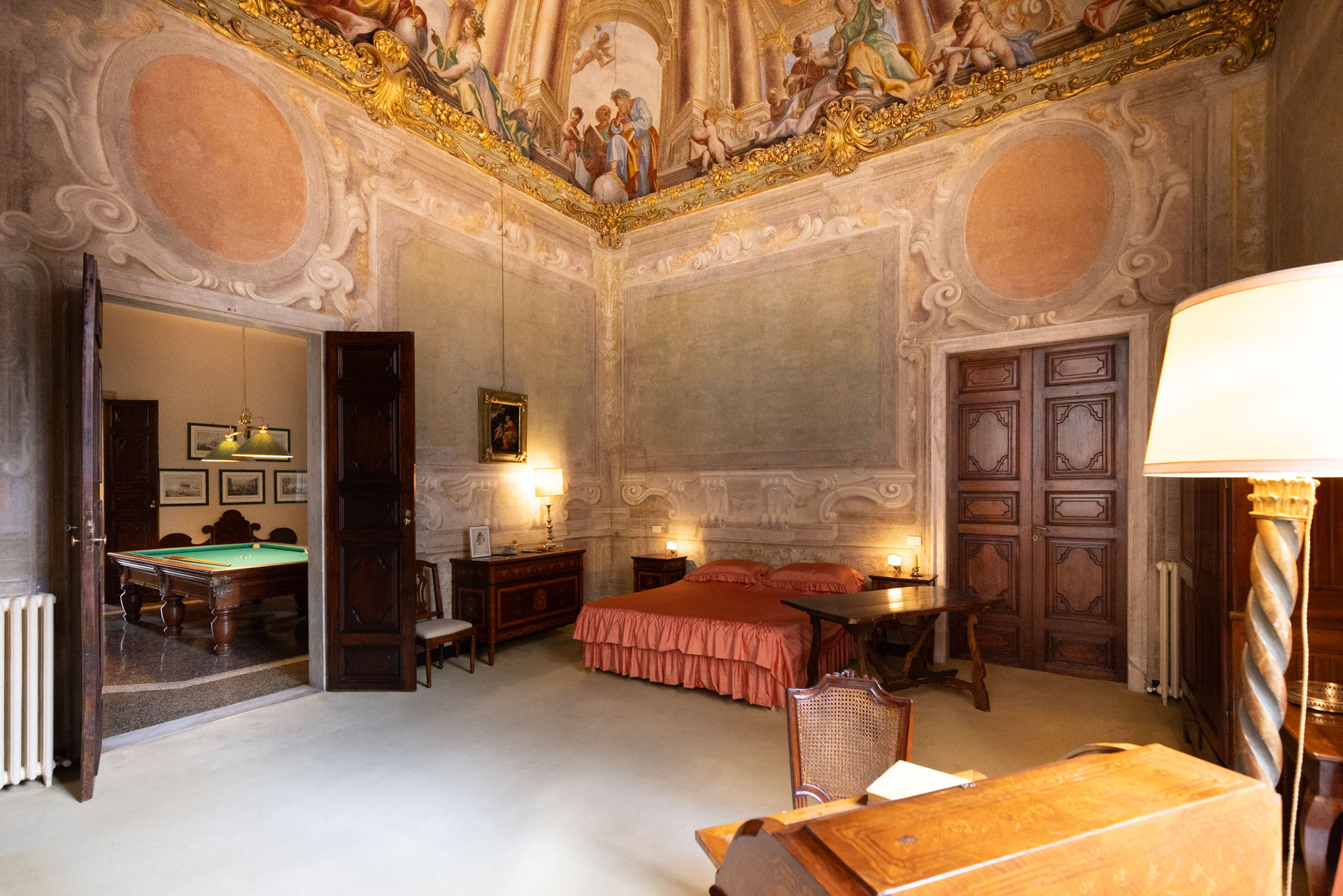 Rooms of Palazzo Sinibaldo Fieschi. Photo: Alessandro Pasquali / Danae Project