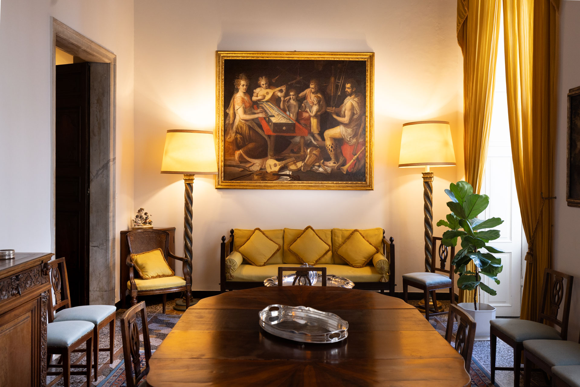 Rooms of Palazzo Sinibaldo Fieschi. Photo: Alessandro Pasquali / Danae Project
