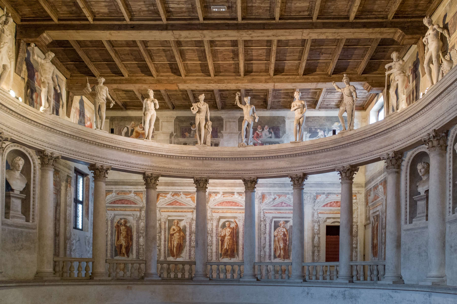 Teatro all'Antica in Sabbioneta (1588–1590). Photo: City of Sabbioneta