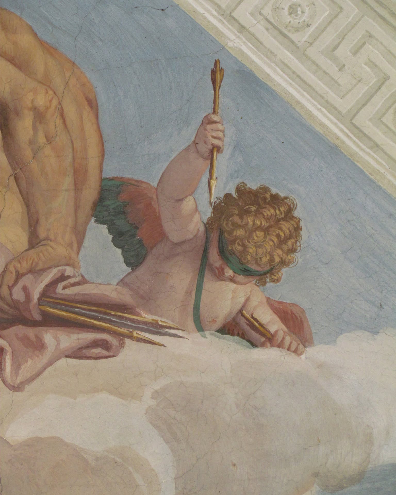 Paolo Veronese, „Die Gewölbe mit den Göttern des Olymps“, Ausschnitt