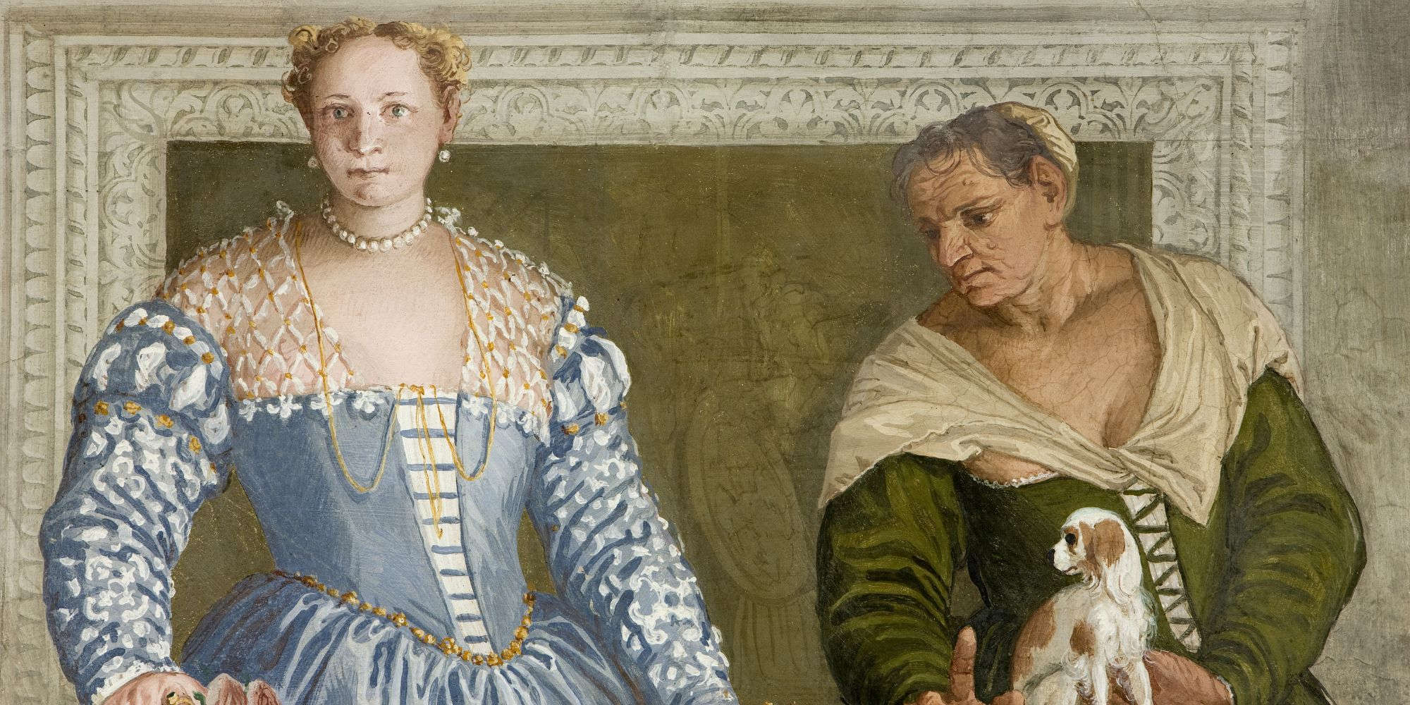 Paolo Veronese, „Die Gewölbe mit den Göttern des Olymps“, Ausschnitt