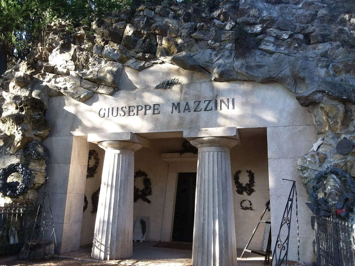 Gaetano Vittorio Grasso, Mazzini-Mausoleum, 1874