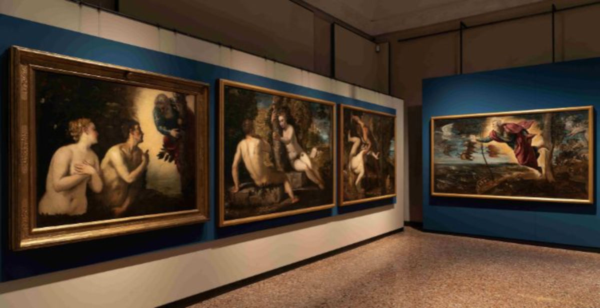 Tintoretto, ricomposto dopo due secoli il ciclo della Genesi alle Gallerie dell’Accademia di Venezia