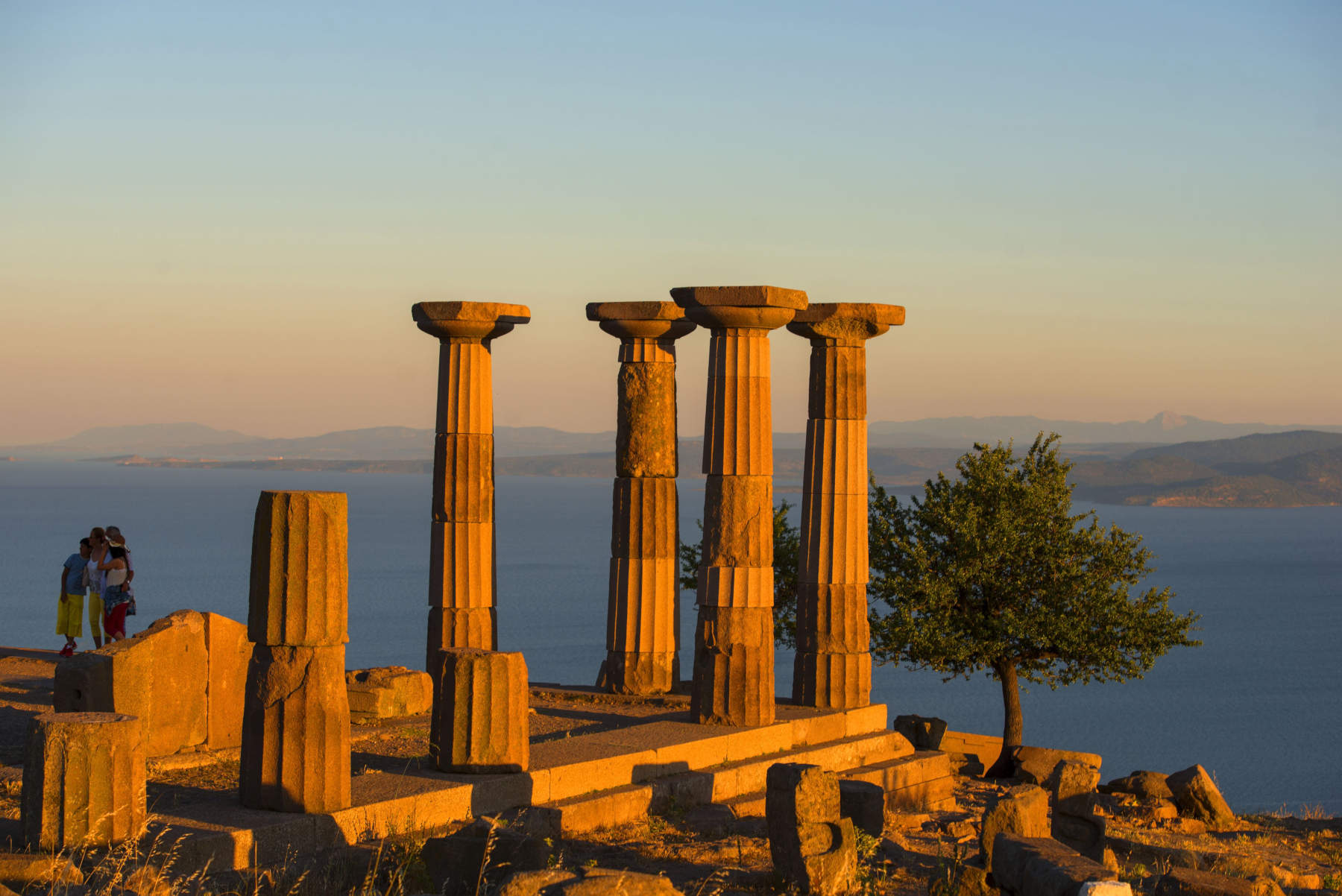 Die antike Stadt Assos, Behramkale, &Ccedil;anakkale. Foto: T&uuml;rkiye Turizm ve Tanıtım Geliştirme Ajansı („TGA&ldquo;)