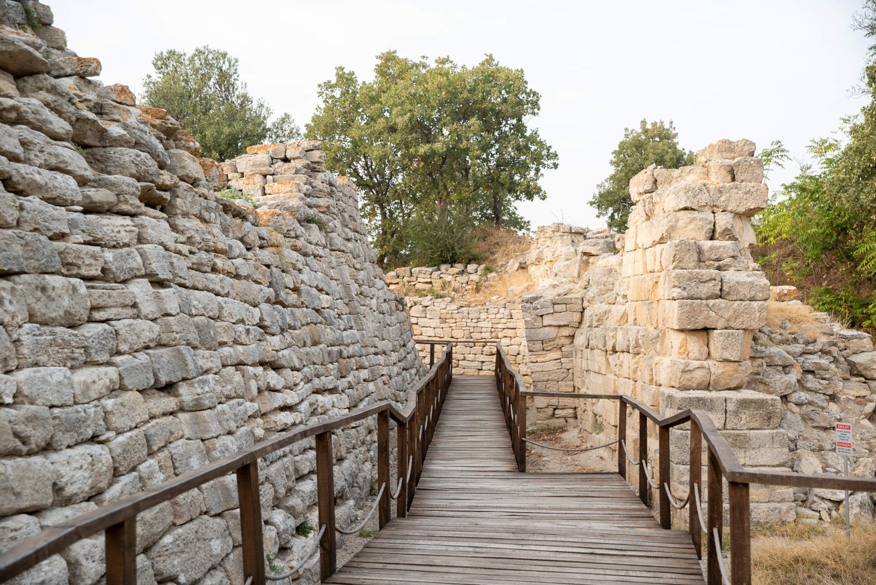Die antike Stadt Troja in &Ccedil;anakkale. Foto: T&uuml;rkiye Turizm ve Tanıtım Geliştirme Ajansı („TGA&ldquo;)