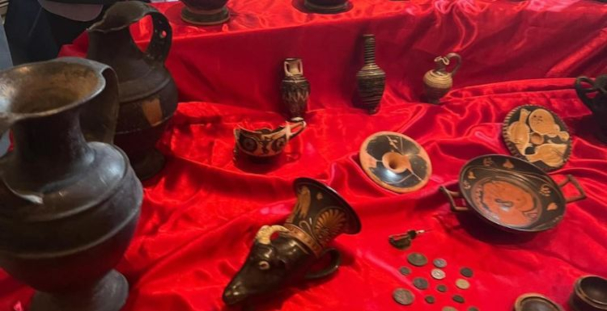 Traffico illecito internazionale: restituiti 46 reperti al Museo Nazionale di Sibari (Cosenza)