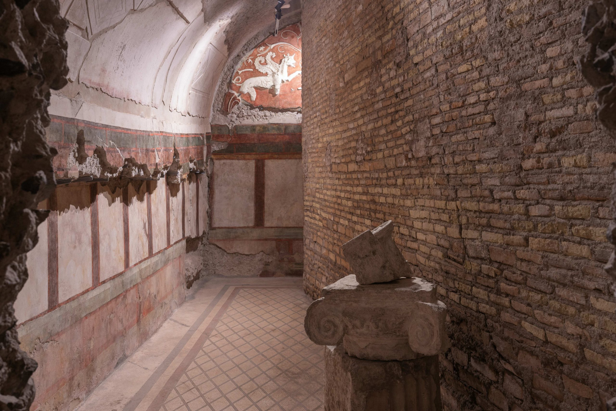 Parco del Colosseo, la Casa dei Grifi apre al pubblico, anche in diretta real time