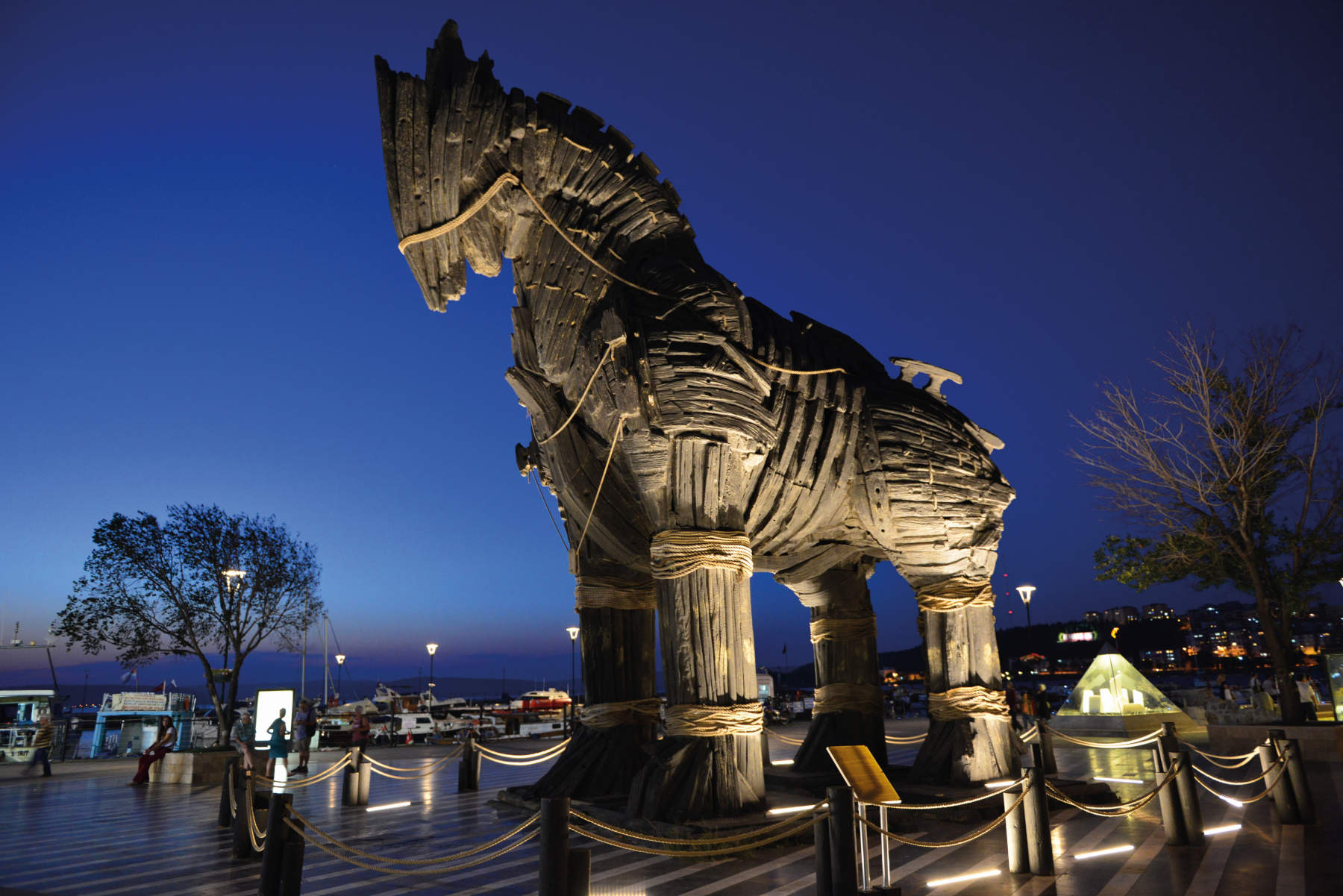Stadtzentrum von &Ccedil;anakkale. Foto: T&uuml;rkiye Turizm ve Tanıtım Geliştirme Ajansı („TGA&ldquo;)