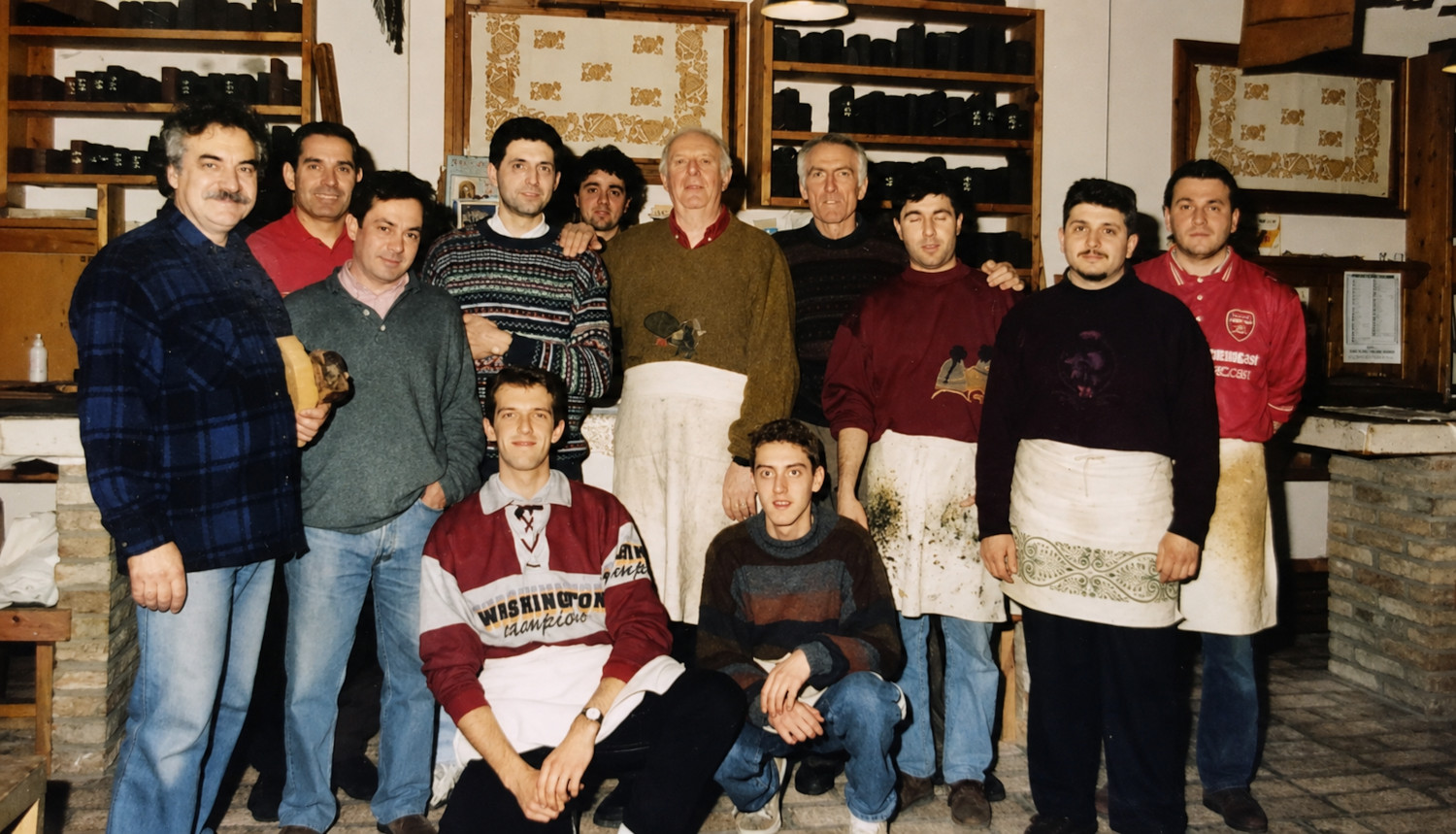 Dario Fo à la Stamperia Pascucci